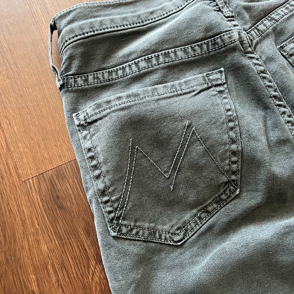 MOTHER JEANS HIGH WAISTED RASCAL ANKLE FRAY